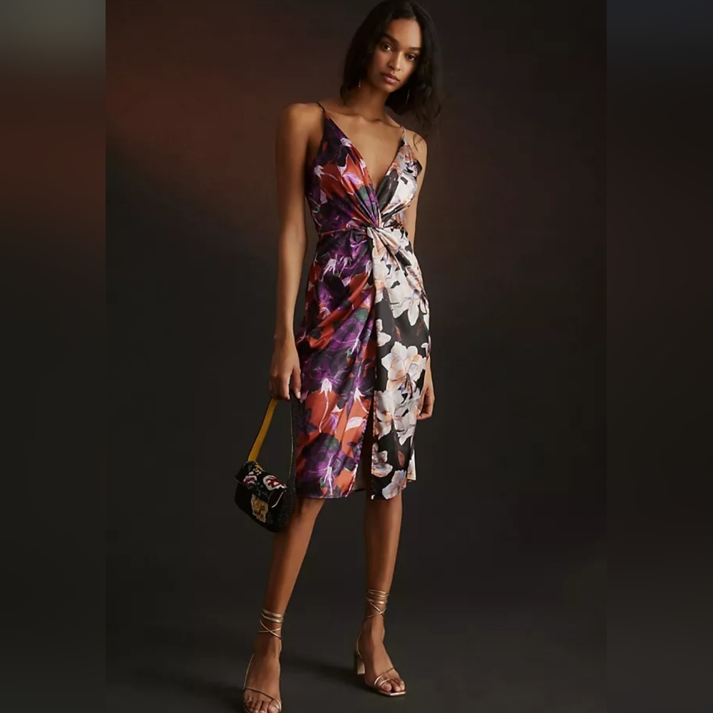 Anthropologie Delfi floral Dress